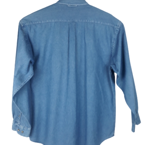 VTG Mens Disney Mickey WDW reunion denim shirt XL - Picture 6 of 11